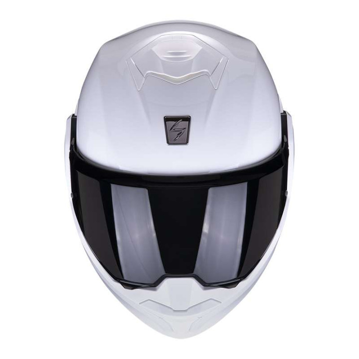 Casque moto modulable Scorpion EXO-TECH EVO BLANC