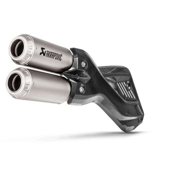 Akrapovic Titane approved muffler Ducati Multistrada 950 17-
