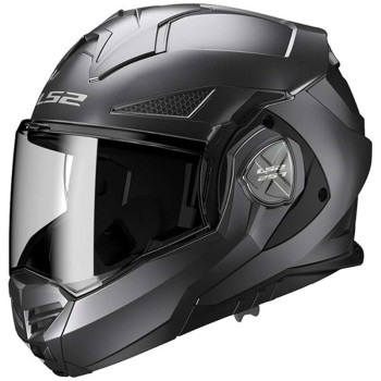 Casque moto LS2 FF901 ADVANT X SOLID Titanium mat 22.06