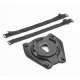 Kappa KS430 passenger seat mount for TANKLOCK saddlebag