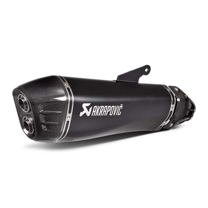 Akrapovic Carbon approved muffler Kawasaki H2 SX 18-.