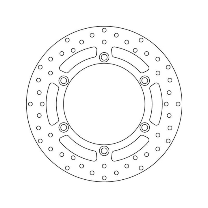 Brembo Oro Series 68B407E7 Honda SW-T 400 09- and SW-T 600 11- front brake discs