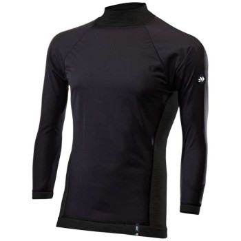 Maillot thermique moto SIXS TS4 MERINOS BLACK