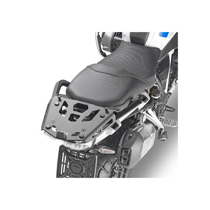 Black aluminum Top Case Givi MONOKEY (SRA5108B) BMW R1200GS R1250GS LC Black aluminum Top Case Givi MONOKEY (SRA5108B) BMW R1200GS R1250GS LC