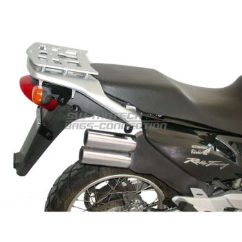 Support top case SW-Motech RACK ALU argent Varadero, Transalp, Africa Twin