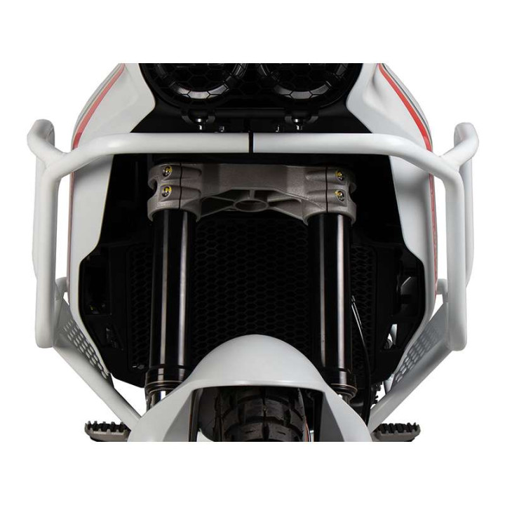 White Hepco &amp- Becker DUCATI DESERT X splash guards