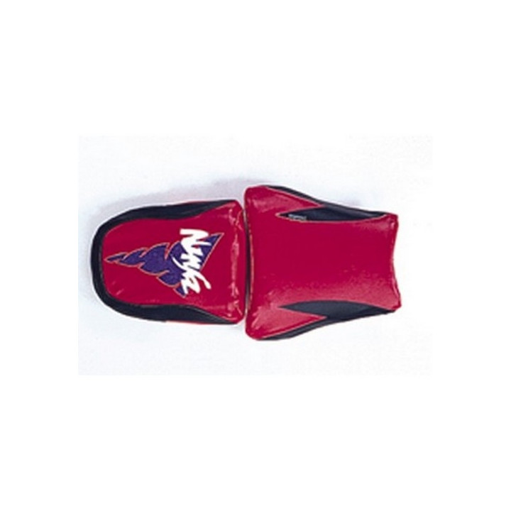 Housse de selle Bagster (2034K) Rouge/Noir/Violet/Lettres Blanches Kawasaki ZX9 R NINJA 97