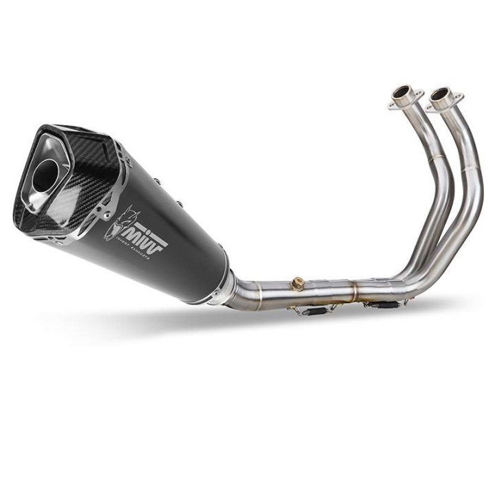 Ligne complète Mivv DELTA RACE Inox noir (Y.044.LDRB) Yamaha MT-07