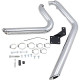 Vance &amp- Hines exhaust SHORTSHOTS CHROME(17221) Harley SOFTAIL 86-11
