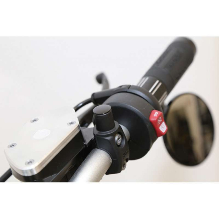 M10 mirror mounting plugs (gloss black)