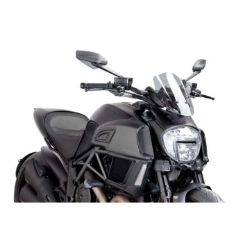 Pare-brise Puig NEW GENERATION SPORT REGLABLE (7592) Ducati DIAVEL