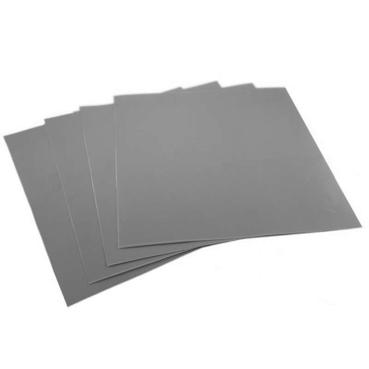 Black smoked vinyl sticker for motorcycle headlight (25x25cm)