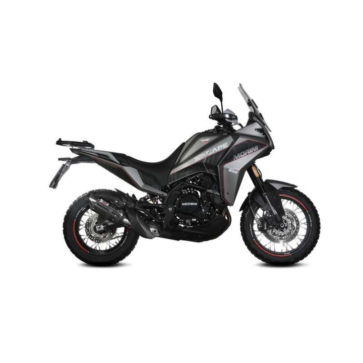 Mivv SUONO Inox muffler, black (MM.001.L9) Moto Morini X-Cape