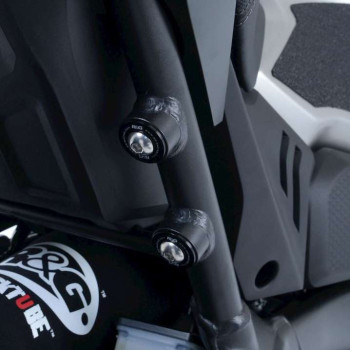 Cache-orifices de repose-pieds R&G (BLP0085BK) Honda CB125R/CB650R NEO SPORTS CAFÉ