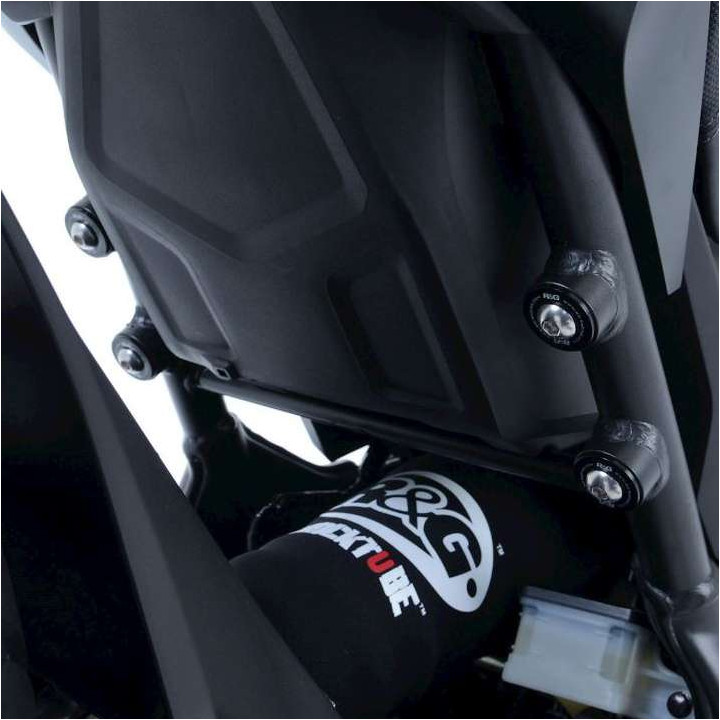 Cache-orifices de repose-pieds R&G (BLP0085BK) Honda CB125R/CB650R NEO SPORTS CAFÉ