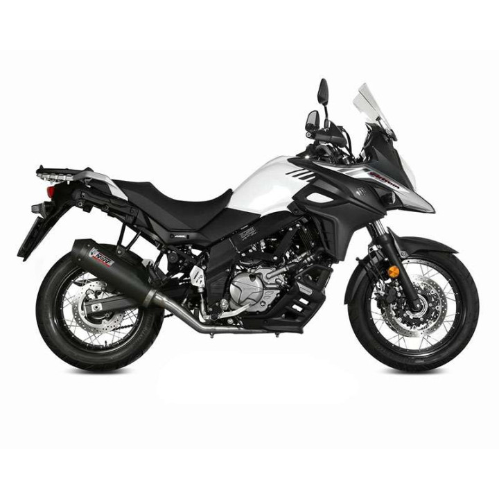 Mivv OVAL Carbon muffler (S.049.LEC) Suzuki DL650 V-STROM 17-
