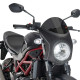 Bulle + carénage rétro Puig Carbone (3170) Suzuki SV650 16-