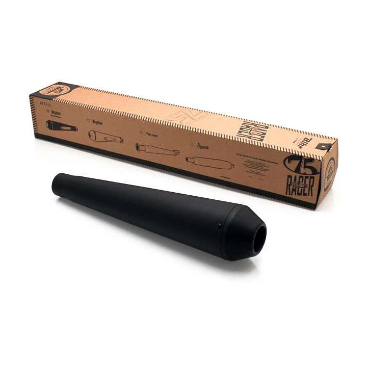 Silencieux universel Vparts MEGATON Noir mat