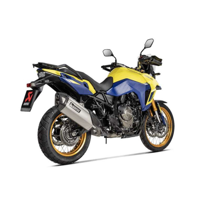 Silencieux homologué Akrapovic Titane Suzuki DL800 V-STROM DE (S-S8SO1-HAFT)