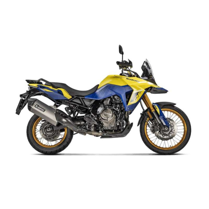 Silencieux homologué Akrapovic Titane Suzuki DL800 V-STROM DE (S-S8SO1-HAFT)