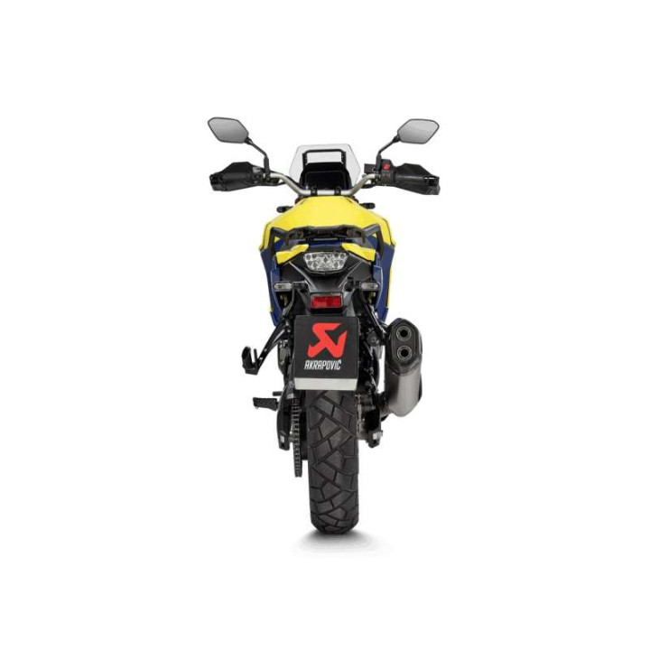 Silencieux homologué Akrapovic Titane Suzuki DL800 V-STROM DE (S-S8SO1-HAFT)