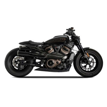Ligne complète homologuée EURO 5 Zard TOP GUN Harley-Davidson SPORTSTER 1250 S