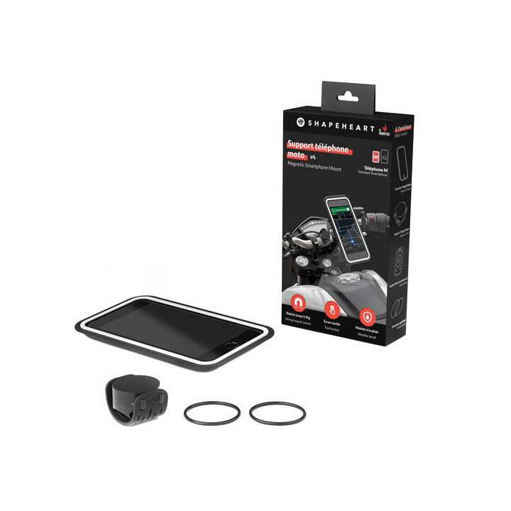 Housse étanche smartphone + fixation MOTO Shapeheart
