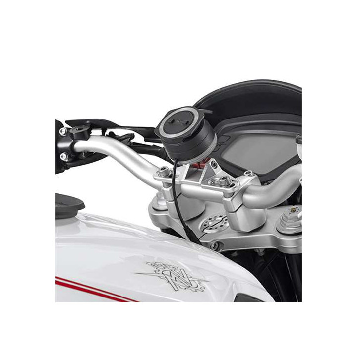 Support alu Givi STTR40SM pour GPS TomTom RIDER 40/400/500