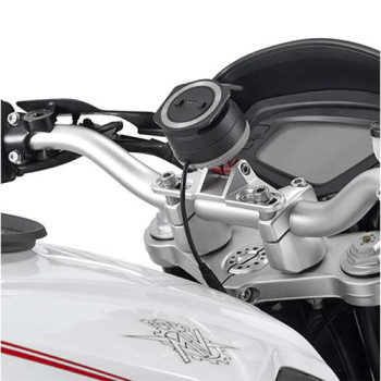 Support alu Givi STTR40SM pour GPS TomTom RIDER 40/400/500