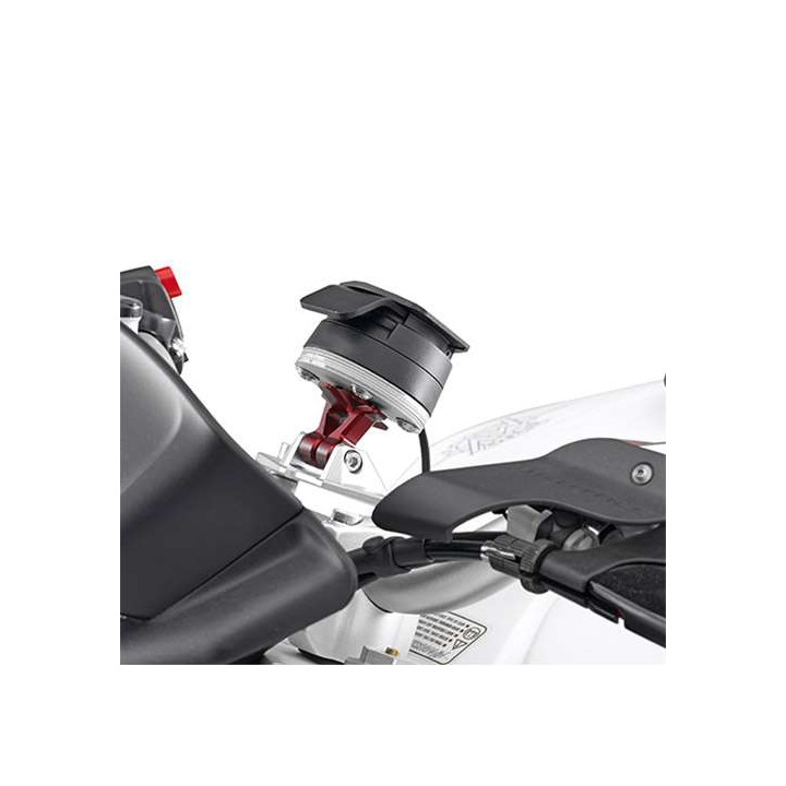 Support alu Givi STTR40SM pour GPS TomTom RIDER 40/400/500