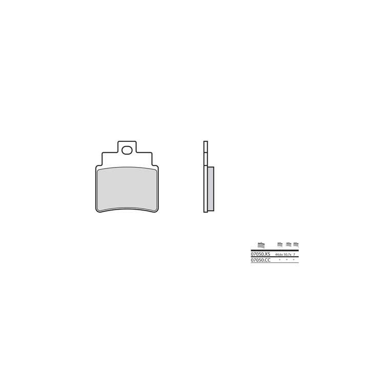 Ceramic Brake Pads BREMBO 07050CC