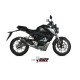 Ligne complète Mivv GP PRO Inox noir (H.074.LXBP) Honda CB125R Neo Sports Café