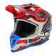 Casque moto cross Acerbis LINEAR 22.06 ROUGE/BLEU
