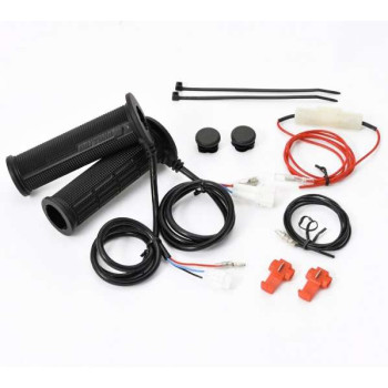 Poignées chauffantes moto Daytona DT11 120/22mm Poignées chauffantes moto Daytona DT11 120/22mm