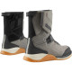 Bottes moto Icon ALCAN WP Gris