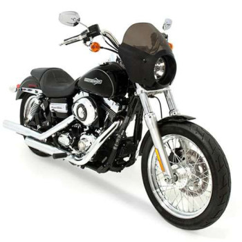 Pare-brise Memphis Shades CAFÉ FAIRING HD Dyna & Sportster