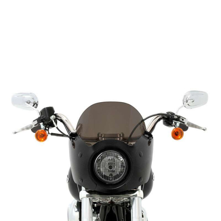 Windshield Memphis Shades CAFÉ FAIRING HD Dyna &amp- Sportster