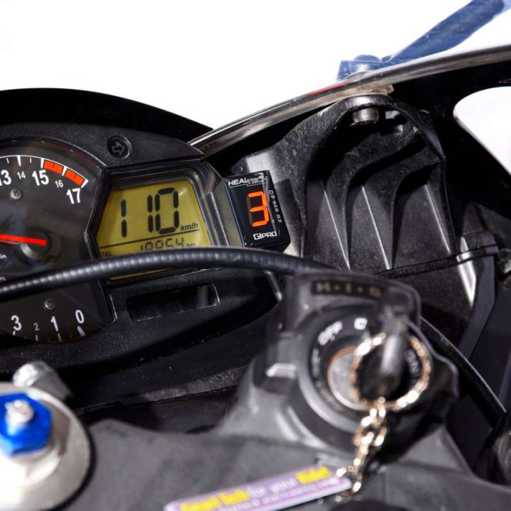 Indicateur de rapport engagé Healtech GIpro DS-series G2 Kawasaki GPDT-K04