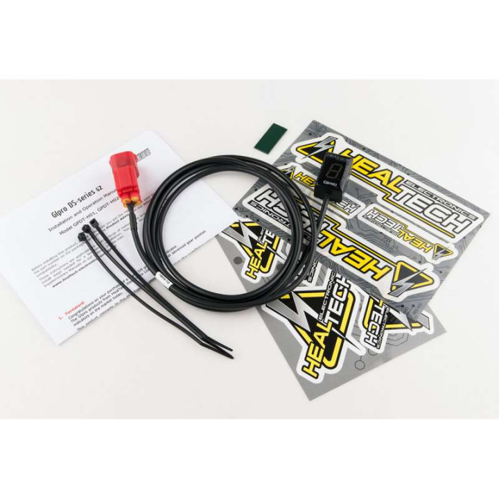 Indicateur de rapport engagé Healtech GIpro DS-series G2 Kawasaki GPDT-K04