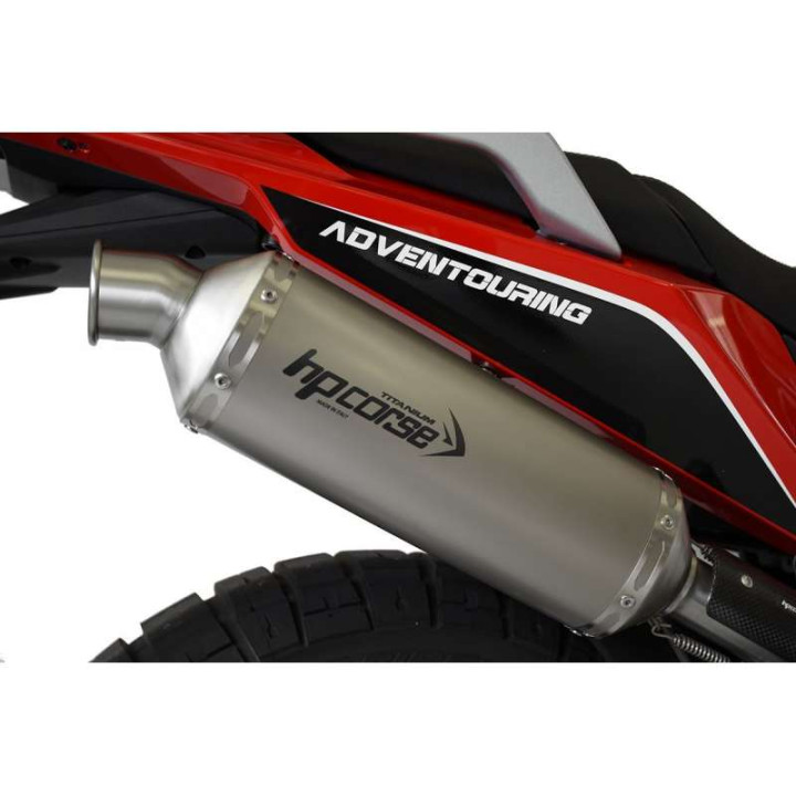 Silencieux homologué HP Corse SP-1 TITANE Moto Morini X-CAPE Silencieux homologué HP Corse SP-1 TITANE Moto Morini X-CAPE
