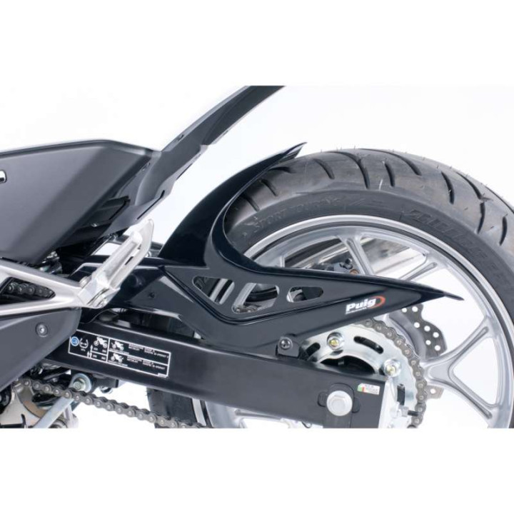 Puig matte black rear mudguard (6038J) Honda NC700/750 INTEGRA