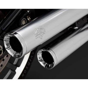 Silencers Vance & Hines ELIMINATOR 300 chrome (16722) Harley Davidson SOFTAIL 18-