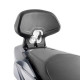 Givi scooter passenger backrest (TB1190A) Honda PCX125/150