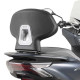 Givi scooter passenger backrest (TB1190A) Honda PCX125/150