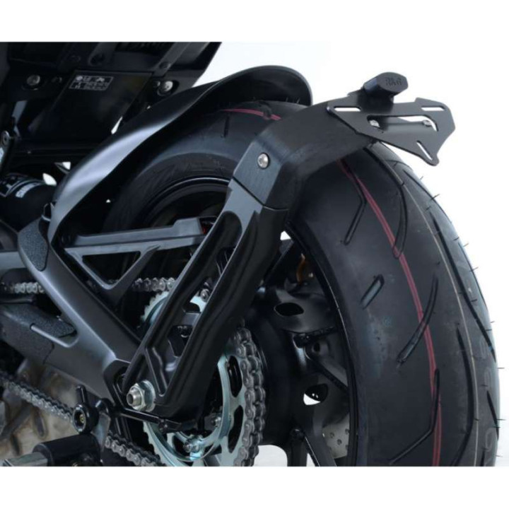 Support de plaque R&G (LP0215BK) Yamaha MT-09 17-20