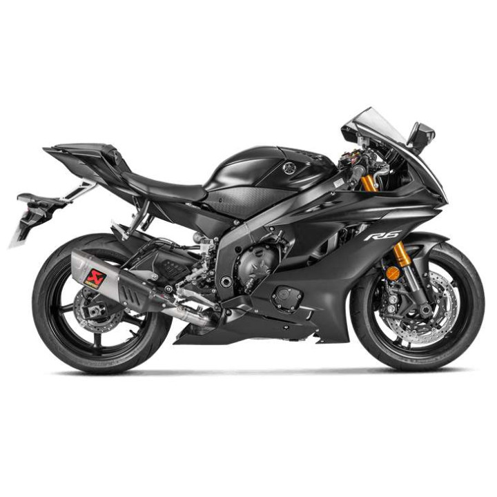 Ligne complète Akrapovic EVOLUTION Titane Yamaha YZF-R6 17-