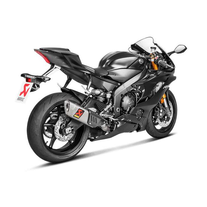 Ligne complète Akrapovic EVOLUTION Titane Yamaha YZF-R6 17-