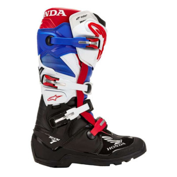 Bottes ALPINESTARS HONDA TECH 7 ENDURO Drystar Black White Blue Red Bottes ALPINESTARS HONDA TECH 7 ENDURO Drystar Black White Blue Red