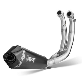 Ligne complète Mivv DELTA RACE Carbone ( A.014.LDRB) Aprilia RS660