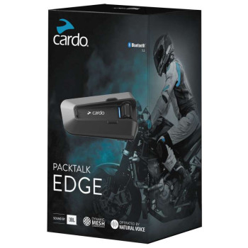 Intercom Cardo SCALA RIDER PACKTALK EDGE JBL (kit pour 1 casque)